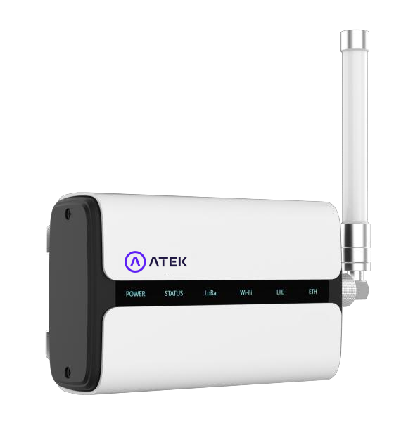 ATEK Semi-Industrial 8-Channel LoRaWAN Gateway with Embedded Network Server (UG65)